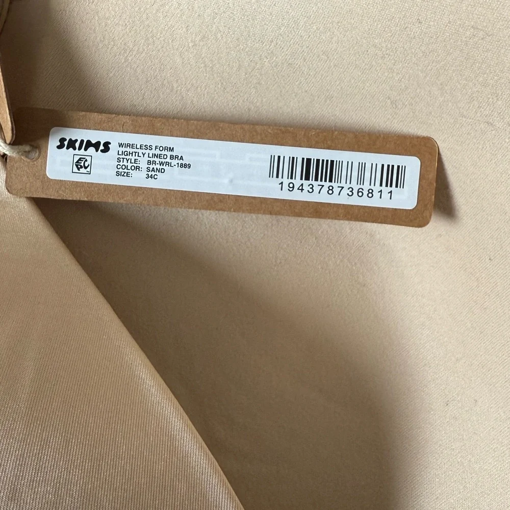Skims Wireless Form Lightly Lined Bra 34c New With Tags - Picture 2 of 4
